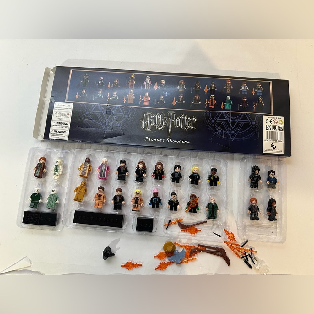 Harry Potter Action Figures + Accessories Building Blocks Brick 24+ Mini Figure - Picture 2 of 7